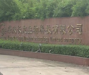 肇慶長龍生物四十匹水冷箱式冷水機(jī)工程安裝案例